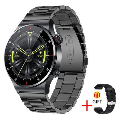 Luxury QW33 Smart Watches Men NFC Wireless Call Fitness Waterproof Sports Wrist Intelligent Smartwatches for Women Android 2026