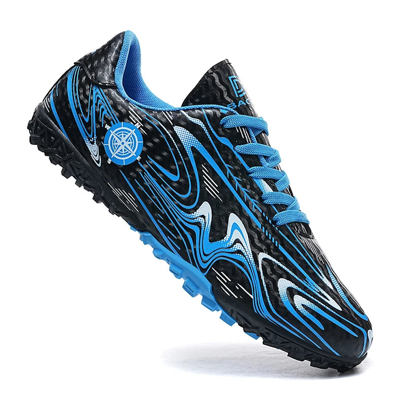 Kids Youth Soccer Cleats Football Shoes Men Non-Slip Breathable Lightweight Training Sneakers Boys Children Football Match Boots