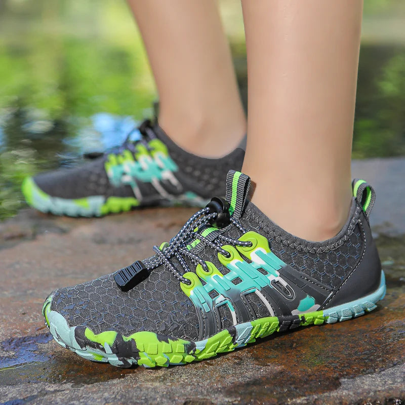 12 Farben Wasserschuhe für Kinder, Sommer, Strand, Five Fingers, Barfuß, Schwimmen, Aqua-Schuhe, schnell trocknend, Meer, Fluss, Kindersneaker