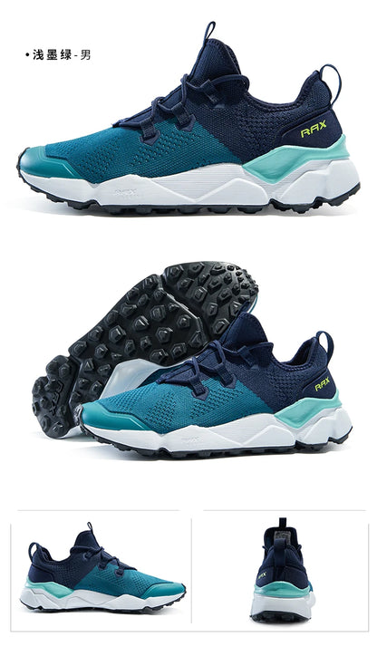 RAX Sapatos de caminhada respiráveis para homem, leves, para caminhadas, trekking e travessias de água, ténis desportivos, ténis de exterior para homem