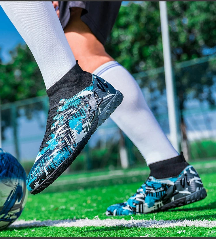 Veľkosť 34–46 Pánske futbalové kopačky FG/TF Futsal Profesionálne Unisex Detské futbalové topánky Tréningové Vonkajšie Chlapčenské futbalové topánky Tenisky