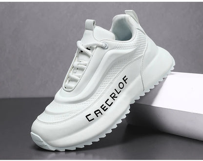Brand protection 2026 new men's lightweight non-slip breathable wear-resistant running sports fashion versatile casual shoes