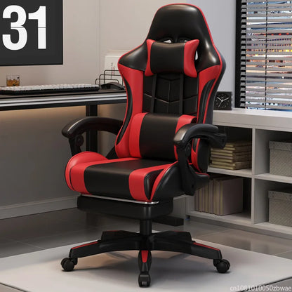 Scaun esports pentru internet café Sponge, scaun de calculator pentru internet café, scaun de birou rabatabil pentru acasă, confortabil și rotativ