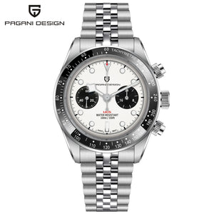 2026 New PAGANI DESIGN BB Flamingo Chronograph Luxury Sports Quartz Watch Men Sapphire mirror 100M Waterproof Fashion Wristwatch