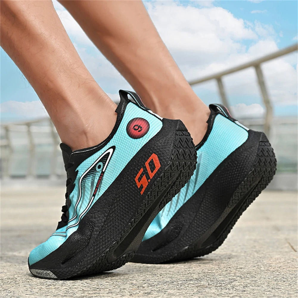 New Sports Shoes for Men&Women, Running Sneakers, Carbon Plate, Male Marathon Racing, Shock-absorbing, Athletics Training Shoes