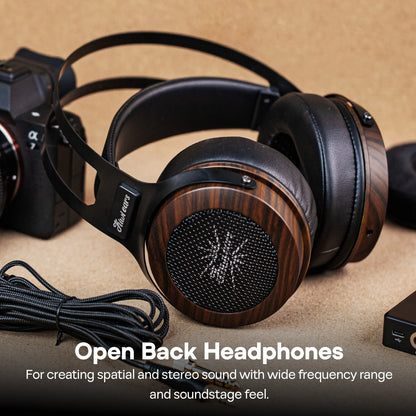 Pre-order Linsoul Kiwi Ears Altruva Hi-Fi 50mm Dynamic Driver Headphones Open-Back Design Headphones with Premium Design