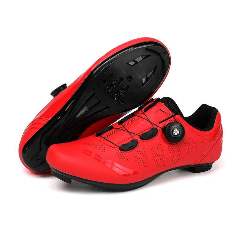 Buty rowerowe unisex Speed – buty wyczynowe SPD do rowerów szosowych z blokadą, oddychające buty MTB do jazdy górskiej i terenowej