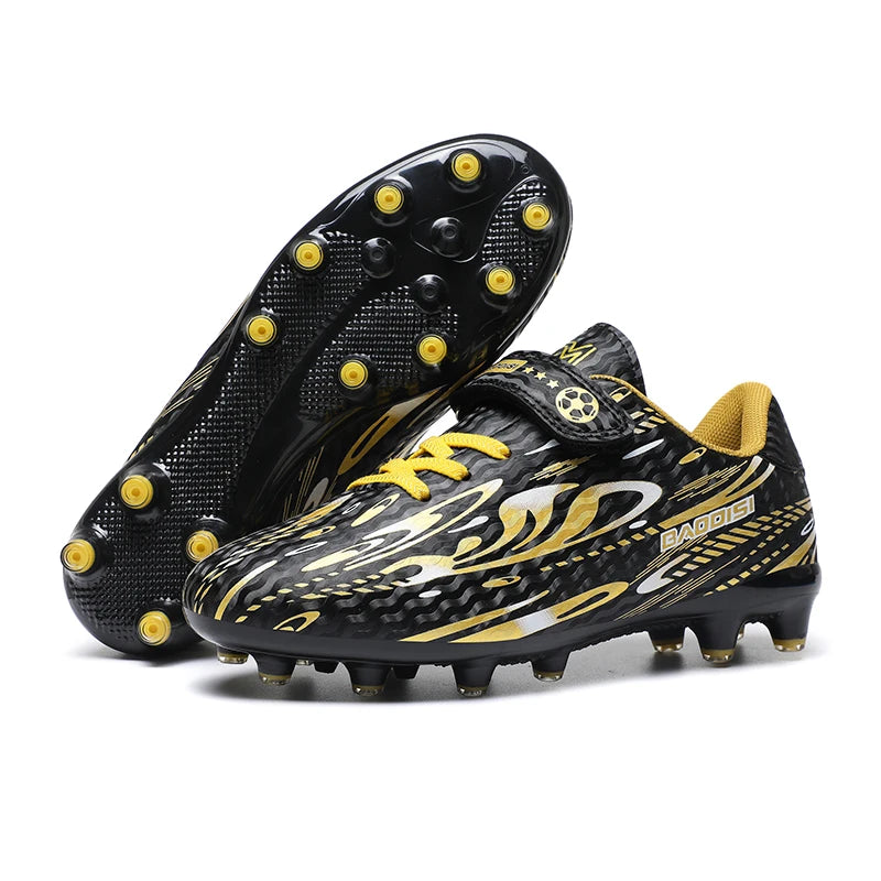 Chaussures de football pour hommes, chaussures de football professionnelles pour terrain en gazon, nouvelles chaussures de football résistantes, chaussures de football décontractées pour enfants, chaussures de football ant