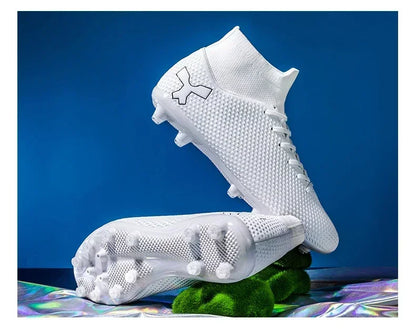 Chaussures de football pour hommes, modèle original, résistantes, pour terrain gazonné, crampons, antidérapantes, de haute qualité, confortables, chaussures de football pour activités de plein air.