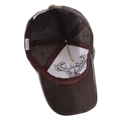 2026 New Hip Hop Vintage Washed Denim Baseball Cap Casquette Homme Bull Head Embroidery Y2k Snapback Dad Hats for Women Men