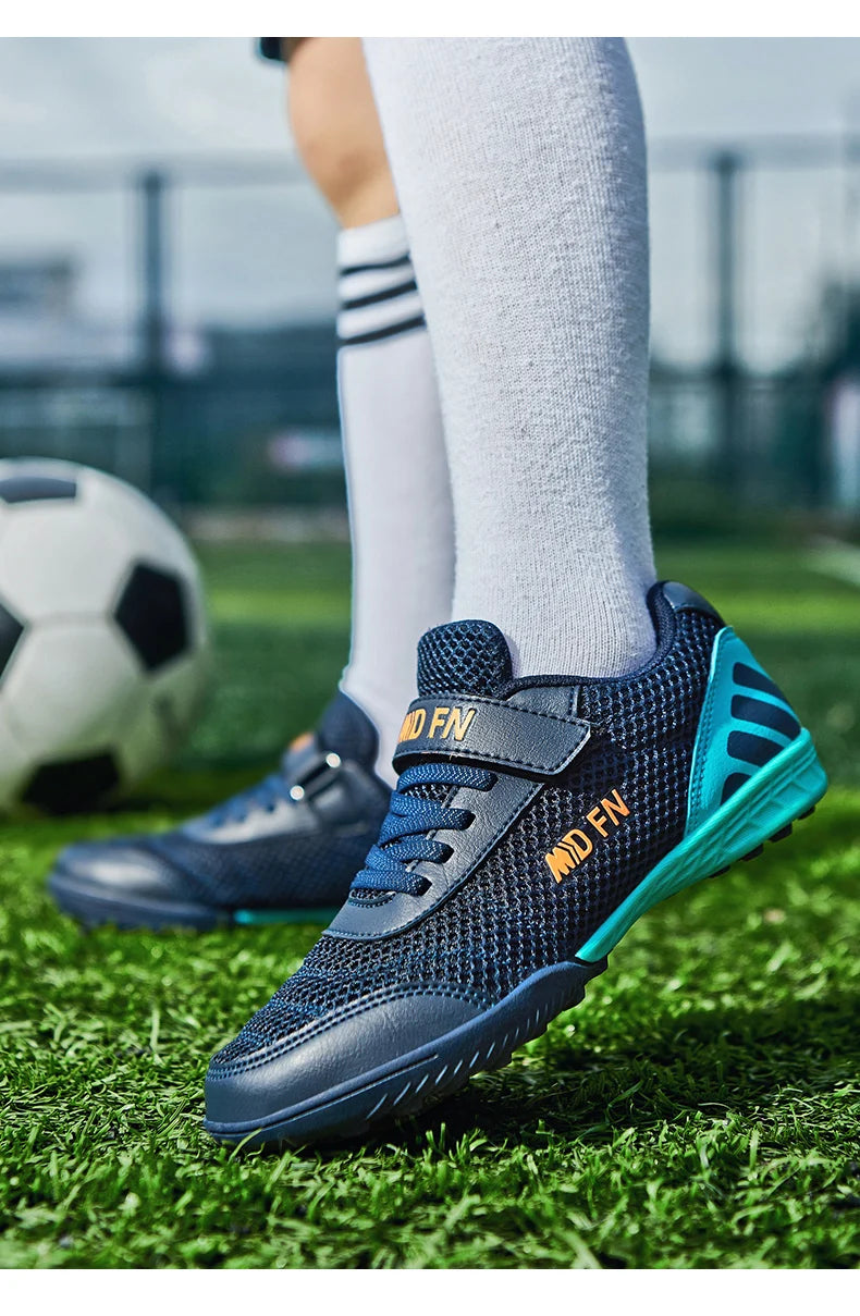 Personnalité : élégantes et confortables, baskets de sport pour garçons et filles, pour l'entraînement, en salle ou en extérieur, sur gazon, pour les jeunes et les étudiants, chaussures de football, pointures 29 à 39#
