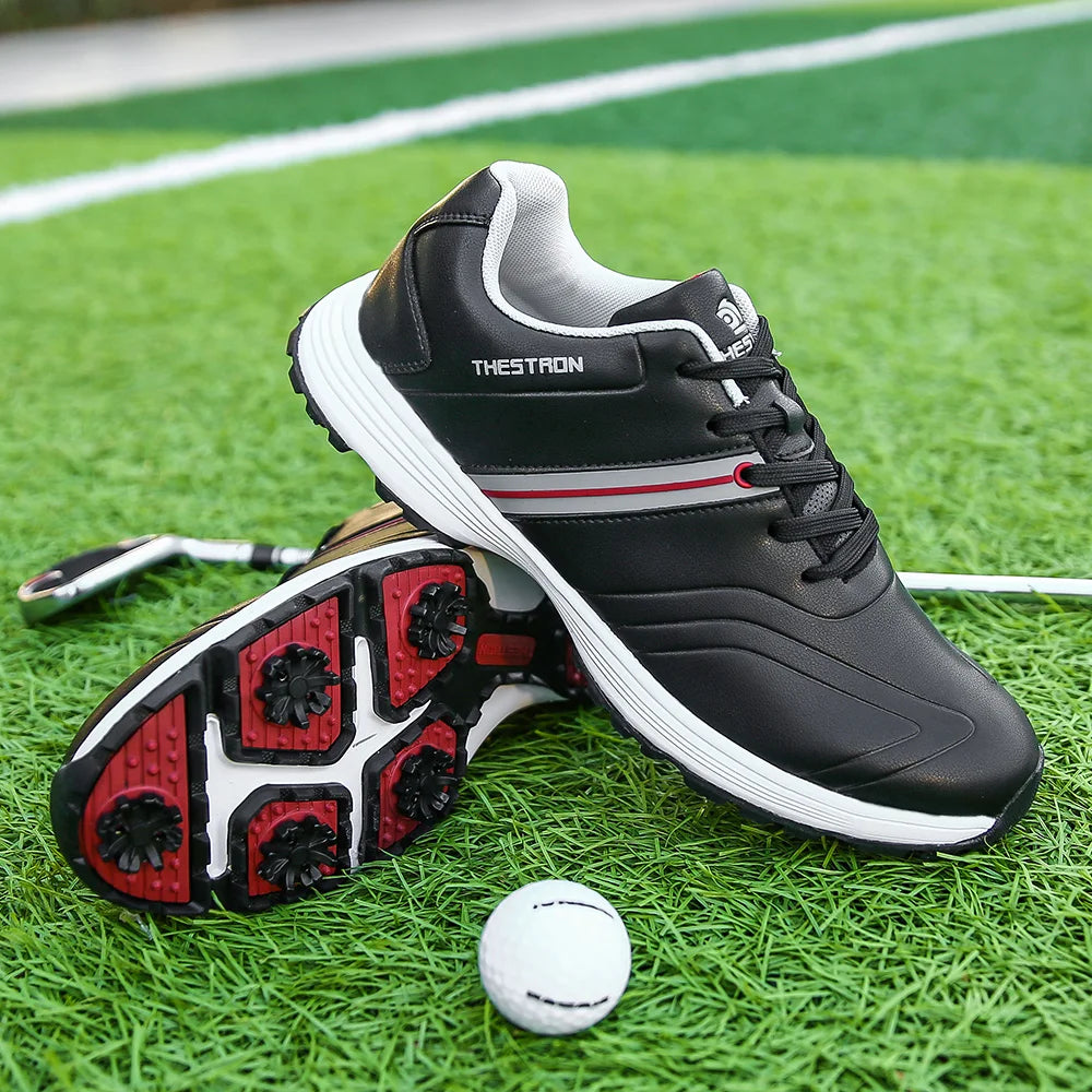 Waterproof Men Golf Shoes Professional Lightweight Golfer Footwear Outdoor Golfing Sport Trainers Athletic Sneakers Brand
