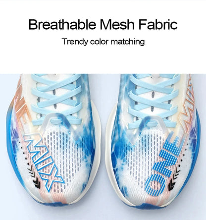 ONEMIX Neue Marathon-Laufschuhe mit Nylon-Carbonplatte, stoßdämpfende Profi-Rennschuhe mit stabiler Unterstützung, ultraleichte Rebound-Sneaker