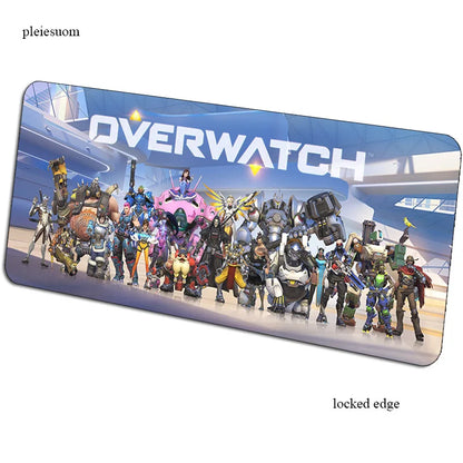 overwatch padmouse HD print gaming mousepad game 900x400x3mm mouse pad gamer computer desk cheapest mat notbook mousemat pc