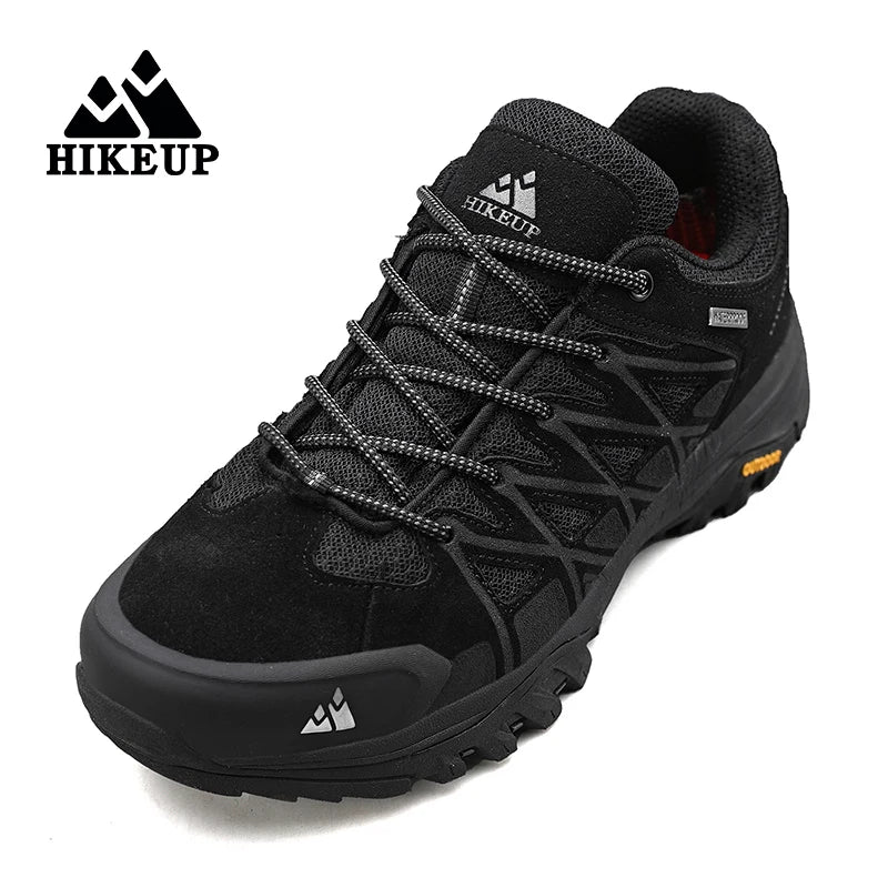 HIKEUP Módní outdoorová obuv Pánské sportovní a volnočasové boty na turistiku a horské výlety Kempingové tenisky pro muže Protiskluzové Odolné proti opotřebení