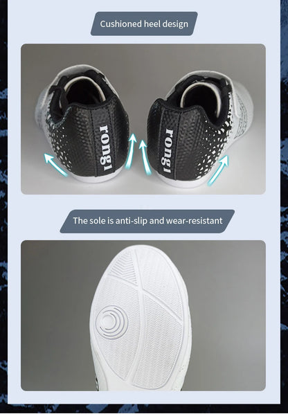 Zapatillas de taekwondo transpirables y resistentes al desgaste, para kickboxing y kung fu. Zapatillas profesionales de taekwondo y artes marciales, para niños y adultos.