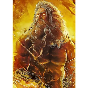 Canvas Painting Posters and Prints Wall Art Anime Pop Game God of War Ragnarok Poster Aesthetics Kratos Gaming