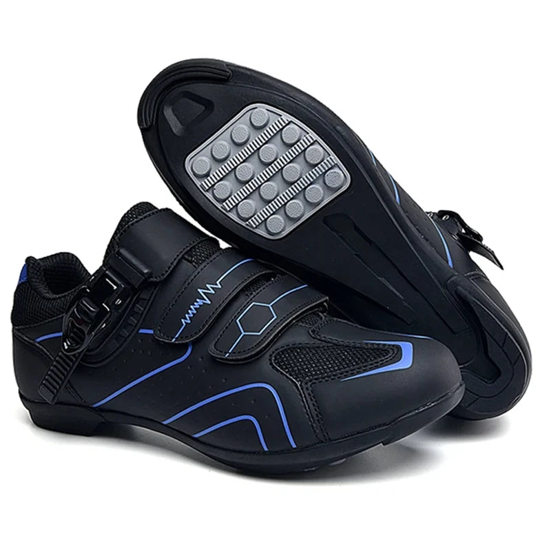 Scarpe da ciclismo da uomo per pedali piatti, scarpe MTB in gomma antiscivolo, scarpe da strada veloci, scarpe da donna da gara senza tacchetti, calzature da mountain bike