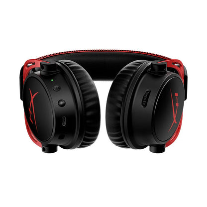Original HyperX Cloud Alpha Wireless Gaming Hedsets Detachable Mic Dual Chamber Drivers On-Earcup Controls 300hr Playtime