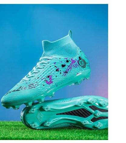 Men Professional Soccer Shoes Non-slip Football Boots Unisex Breathable Futsal Sports New Cleats Drop Shipping Ultralight