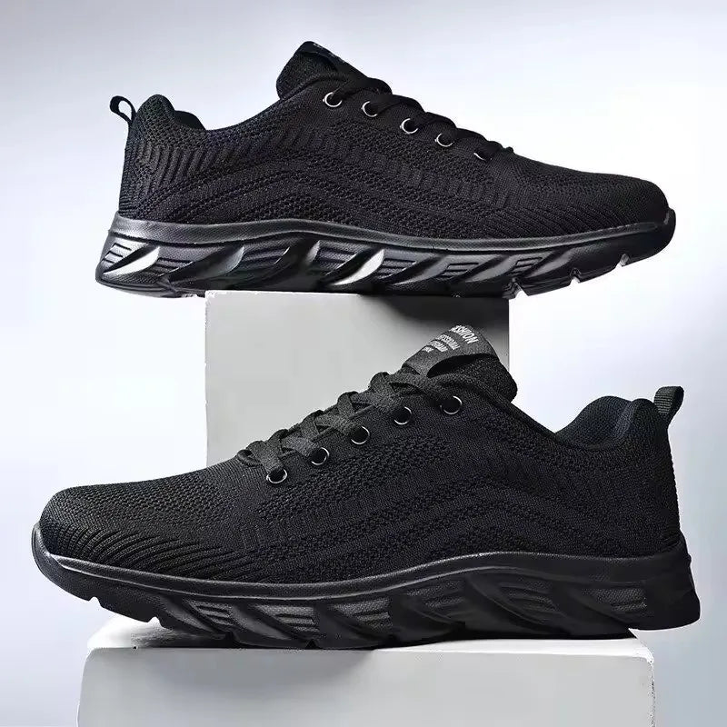 Sports Men's Running Jogging Shoes Casual Sneakers Outdoor Lace-Up Breathable Mesh Light Tennis Outdoor Walking Size 39-46