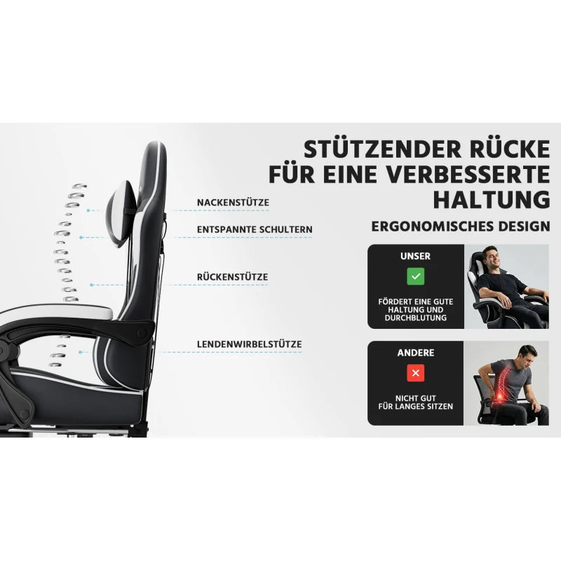 Gaming chairs, office chairs, desk chairs, and swivel chairs. Made with breathable fabric, equipped with 360° swivel casters and seats for easy movement, and featuring soft and comfortable cushions.