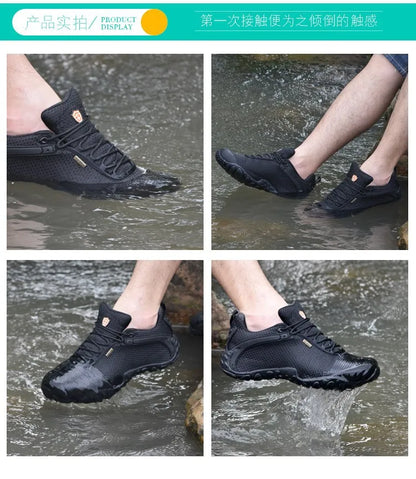 Outdoor Climbing Shoes for Men Women Sneakers Big Size Hiking Trainers High Quality Wear-resistant Adventure Sports Wading Shoes
