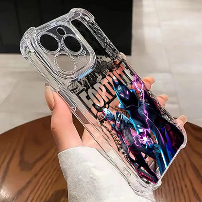 Game Fortnite Phone Case For Samsung Galaxy S26 S25 S24 S23 S22 S21 S20 Edge FE Ultra Plus 4G 5G Anti Fall Clear TPU Cover