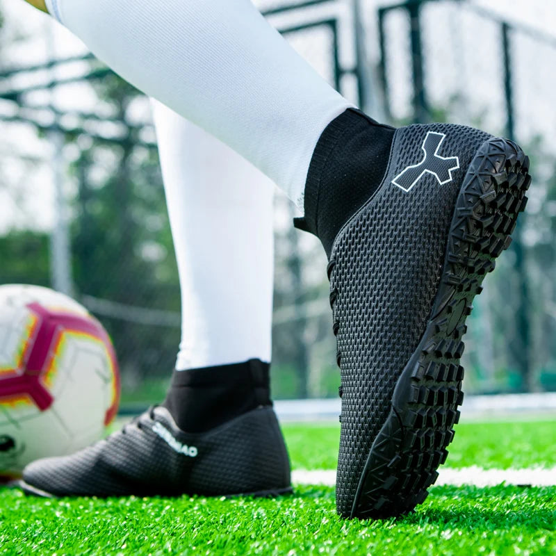 Hoogwaardige voetbalschoenen voor heren, duurzame voetbalschoenen voor jongens, lichtgewicht voetbalschoenen voor kinderen, futsal-trainingsschoenen, voetbalschoenen met noppen
