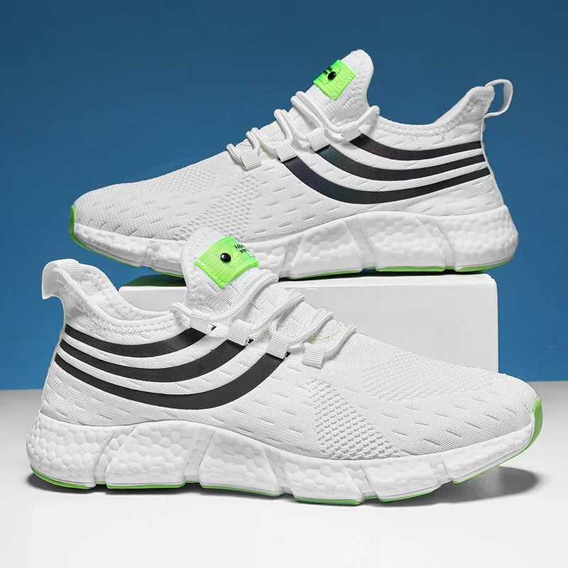 Herren-Freizeitsportschuhe, atmungsaktive, leichte Sneaker, rutschfeste flache Schuhe, Outdoor-Laufschuhe, Wanderschuhe, Tennis- und Sport-Joggingschuhe