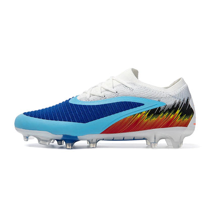 Chaussures de football pour homme, crampons, chaussures de football professionnelles pour femme, entraînement en extérieur, résistantes, pour terrain ferme, légères, rugby pour adulte