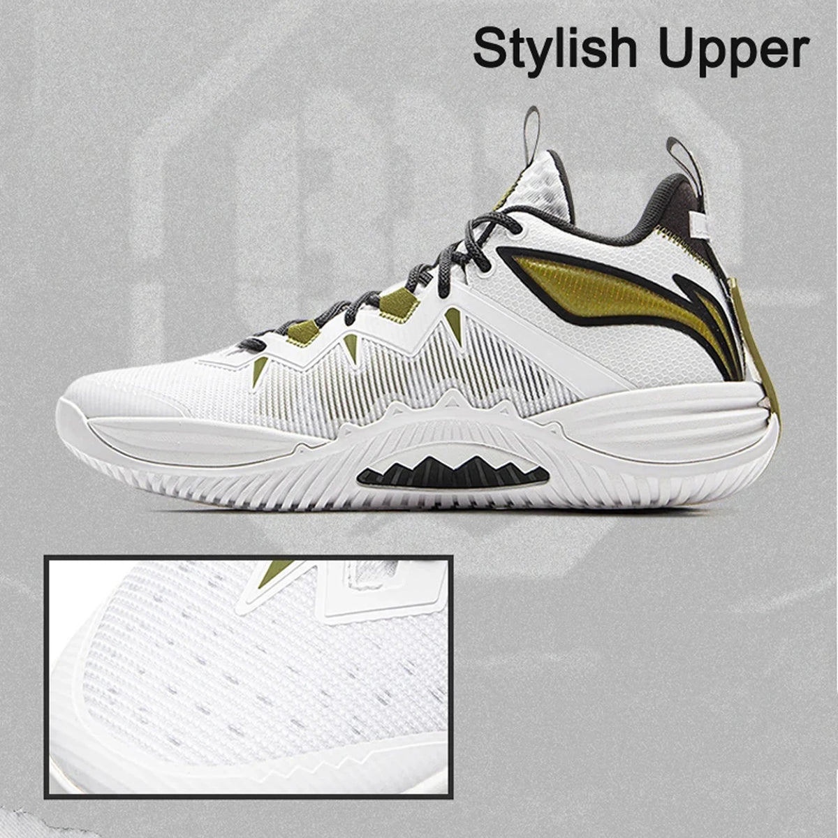 Pánske outdoorové basketbalové topánky Li-Ning BADFIVE STORM s tlmením BOOM a technológiou TUFF OS – športové tenisky LiNing ABFV017