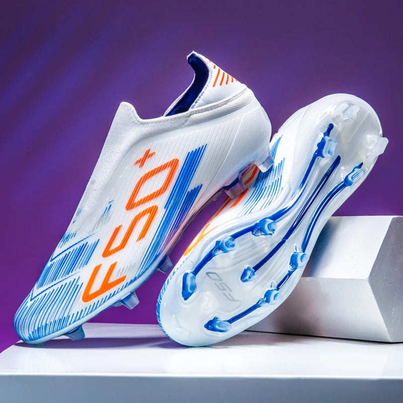 Men's Soccer Shoes Grass Football Boots Ultralight Sport Comfortable Indoor Cleats Non Slip Fg Turf Futsal Adult Non-Slip