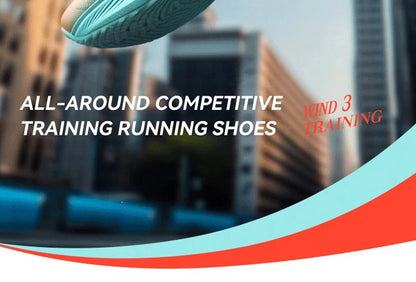QIAODAN WIND 3TR Men's Marathon Running Shoes 2026 Thick Sole Cushioning Sport Shoes Male Gym Lightweight Sneakers QDB023252297