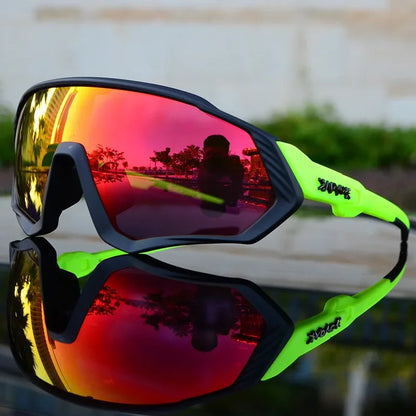 Kapvoe Herren-Marken-Angelbrille, Mountainbike- und Radfahrbrille, Damen-Rennradbrille, Fahrradbrille, Radsportbrille, Oculos Ciclismo