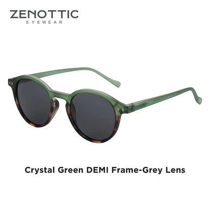 ZENOTTIC (S Size) Retro Circular Polarized Sunglasses 2026 2025 Men Women Vintage Small Round Sun Glasses UV400 Goggles Shades
