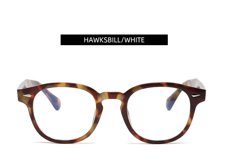 JNPCXI New Retro Round Sunglasses Women Yellow Fashion Rivets Decoration Shades UV400 Men Punk Sun Glasses