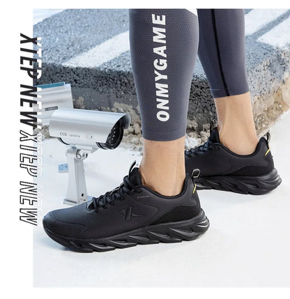 Buty do biegania Xtep dla mężczyzn – zimowe, uliczne, codzienne buty sportowe dla mężczyzn, odporne na zużycie, z amortyzacją i wsparciem, trampki 879419110080