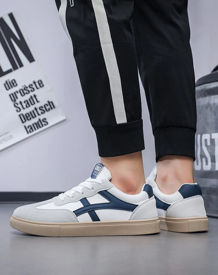 Herren-Freizeitschuhe – Leichte Freizeit- und Outdoor-Wanderschuhe – Sneaker – Rutschfeste flache Herrenschuhe