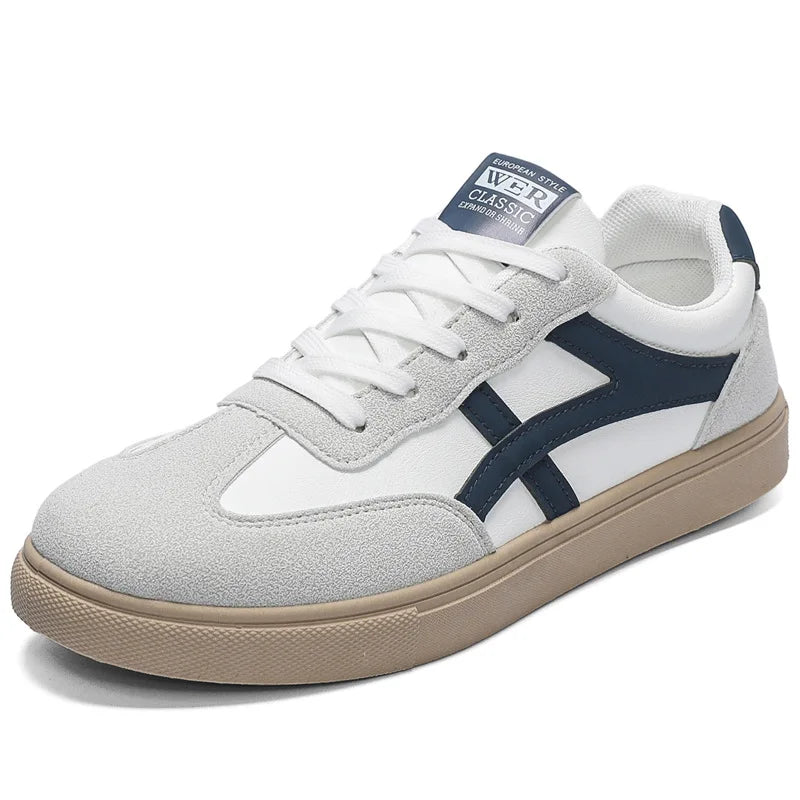 Herren-Freizeitschuhe – Leichte Freizeit- und Outdoor-Wanderschuhe – Sneaker – Rutschfeste flache Herrenschuhe
