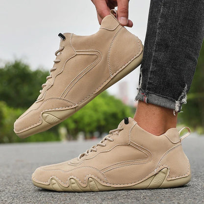 Herren-Freizeitschuhe, bequem, hochwertiges Leder, modisch, lässig, Slipper, Sportschuhe zum Wandern, Facon-Designerschuhe
