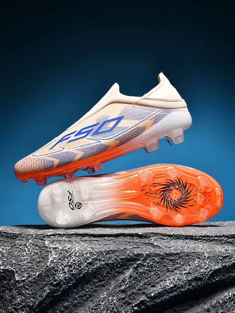 Herren-Fußballschuhe New Society für Rasen, atmungsaktive ultraleichte Outdoor-Sportschuhe für Erwachsene, Fußball-Sneaker für Herren