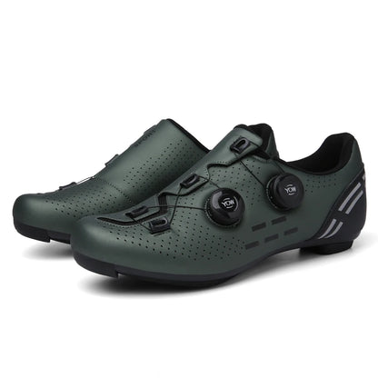 Scarpe da ciclismo di alta qualità da uomo SPD autobloccanti per bici da corsa, scarpe sportive da donna MTB da montagna antiscivolo 36-47