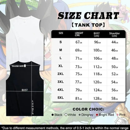 Anime Super Saiyan Son Goku Dragon Ball Gym Novi Harajuku Ljetni Muški Majica Bez Rukava Fitness Prevelika Neformalna Sportska Majica Bez Rukava Y2k