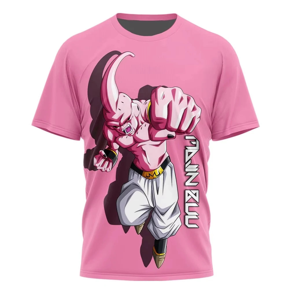 Letní tričko Dragon Ball – dětská trička s motivy anime postav, Goku Super Saiyan – trička pro chlapce, dětská trička s krátkým rukávem, Y2K