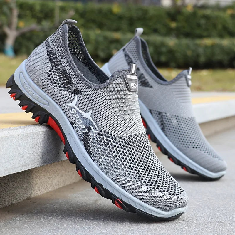 Sneakers estive da uomo Scarpe sportive da uomo in rete Scarpe sportive traspiranti Sneakers leggere in tela Scarpe economiche in saldo