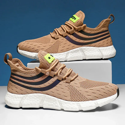 Herren-Freizeitsportschuhe, atmungsaktive, leichte Sneaker, rutschfeste flache Schuhe, Outdoor-Laufschuhe, Wanderschuhe, Tennis- und Sport-Joggingschuhe