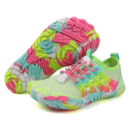 12 Farben Wasserschuhe für Kinder, Sommer, Strand, Five Fingers, Barfuß, Schwimmen, Aqua-Schuhe, schnell trocknend, Meer, Fluss, Kindersneaker