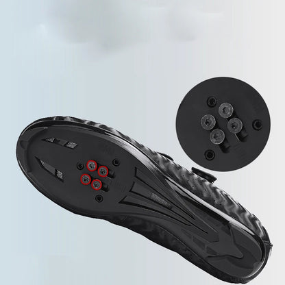 Chaussures de cyclisme pour homme : chaussures de course sur route à fixation automatique, chaussures de sport, chaussures d'entraînement sans crampons ; chaussures de cyclisme pour femme avec crampons SPD
