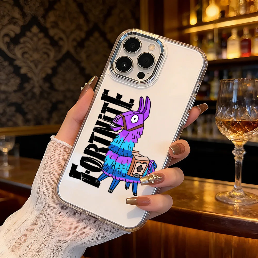 Capa de telemóvel Hot Game Shooting Fortnites para Samsung Galaxy A57 A56 A36 A26 A55 A35 A16 A54 A34 A25 A24 A15 A14 A73 A53 A33 4G 5G
